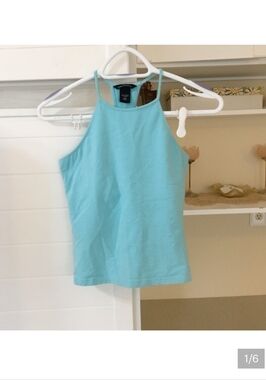 Vintage Blue Tank Top